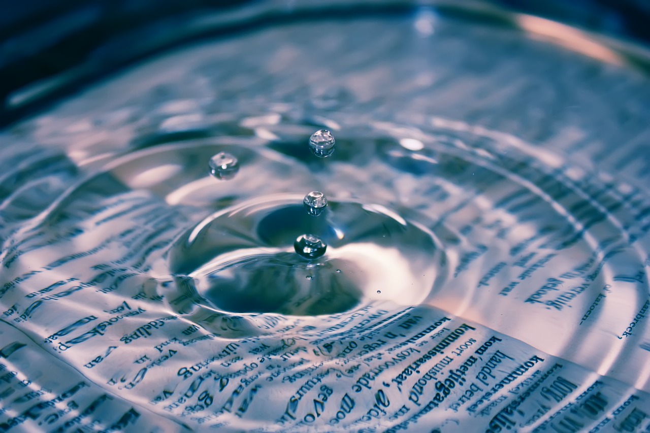 Market Water Volatility book ripples