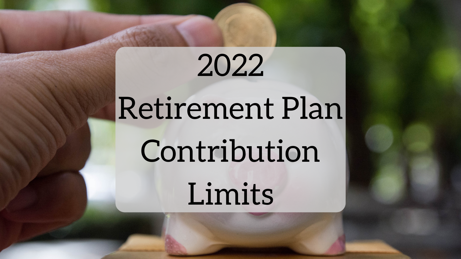 2022 Contribution Limits